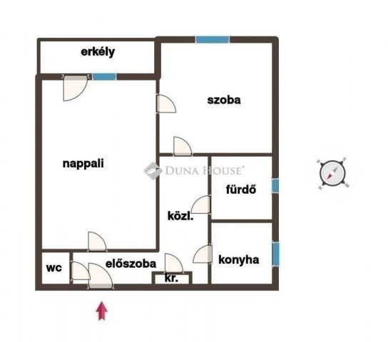 Eladó téglalakás, Budapesten, XXI. kerületben 53.8 M Ft