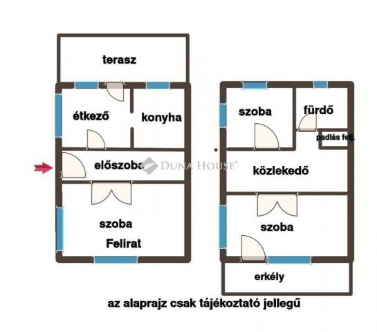 Eladó ikerház, Vácon 85 M Ft, 3 szobás / költözzbe.hu