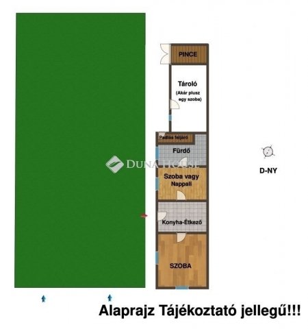 Eladó családi ház, Sülysápon 54.9 M Ft, 2 szobás