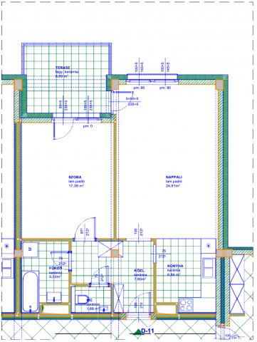 Eladó téglalakás, Miskolcon 64 M Ft, 2 szobás