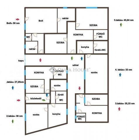 Eladó téglalakás, Kecskeméten 185 M Ft, 6 szobás
