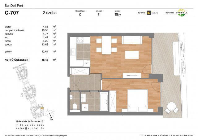 Eladó téglalakás, Budapesten, XI. kerületben 110.6 M Ft