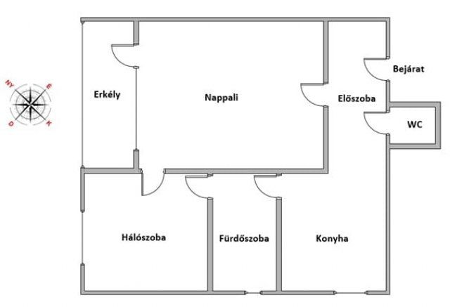 Eladó téglalakás, Budapesten, XIX. kerületben 67.5 M Ft