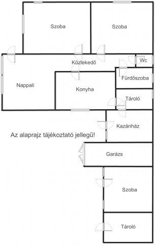 Eladó családi ház, Pusztamérgesen 17.5 M Ft, 3 szobás
