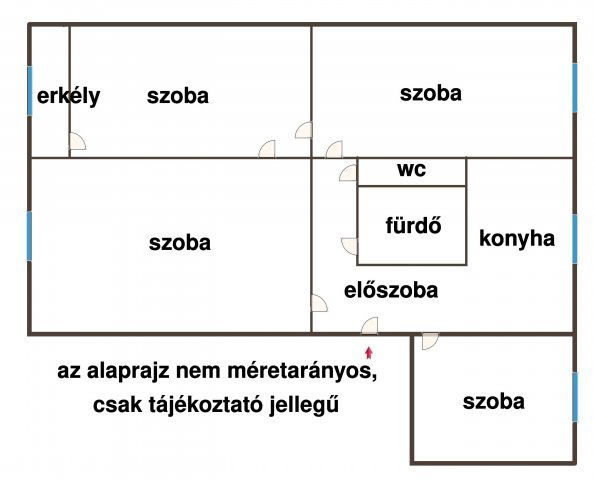 Eladó panellakás, Budapesten, XV. kerületben 78 M Ft, 4 szobás