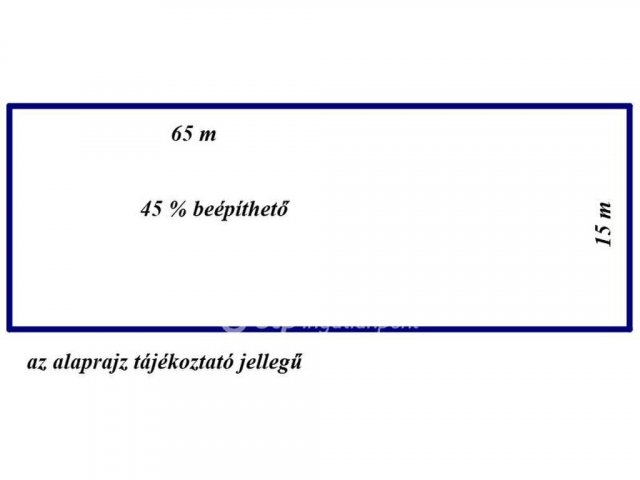 Eladó telek, Sándorfalván 18.8 M Ft / költözzbe.hu