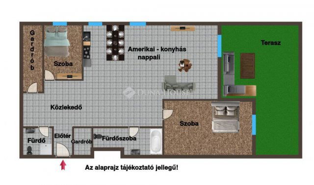 Eladó téglalakás, Budapesten, II. kerületben, Fillér utcában
