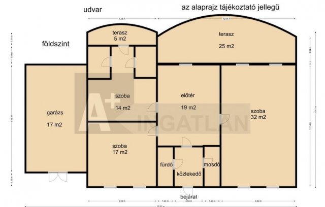 Kiadó iroda, Szegeden 440 E Ft / hó, 8 szobás