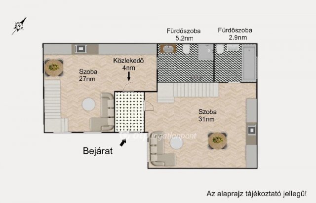 Eladó téglalakás, Budapesten, V. kerületben 295 M Ft, 4+2 szobás