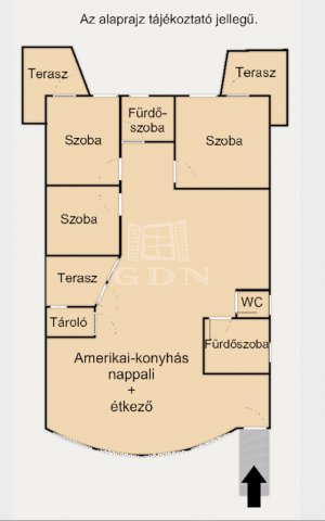 Eladó ikerház, Hernádon 69.9 M Ft, 5 szobás