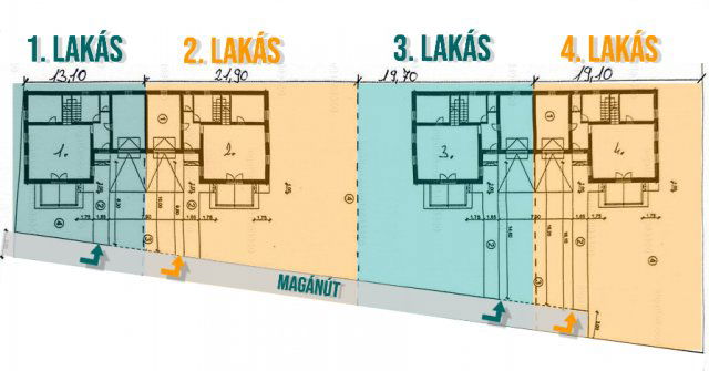 Eladó ikerház, Taksonyon 114.9 M Ft, 5+1 szobás