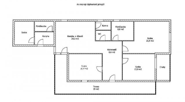 Eladó családi ház, Galgahévízen 38 M Ft, 3 szobás