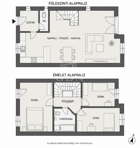 Eladó sorház, Vecsésen 121 M Ft, 2+2 szobás