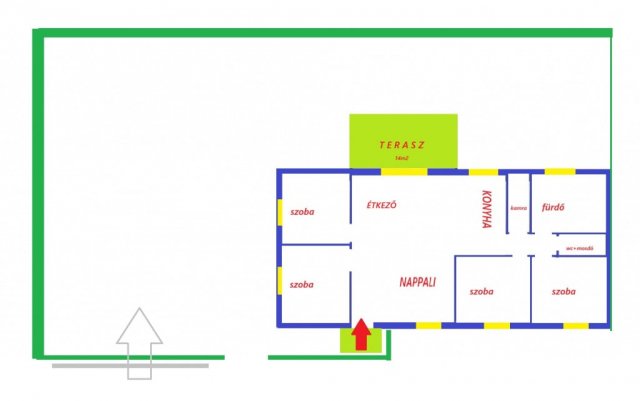 Eladó családi ház, Szigetszentmiklóson 99.9 M Ft, 5 szobás