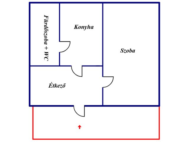 Eladó családi ház, Nyíregyházán 22.2 M Ft, 1 szobás