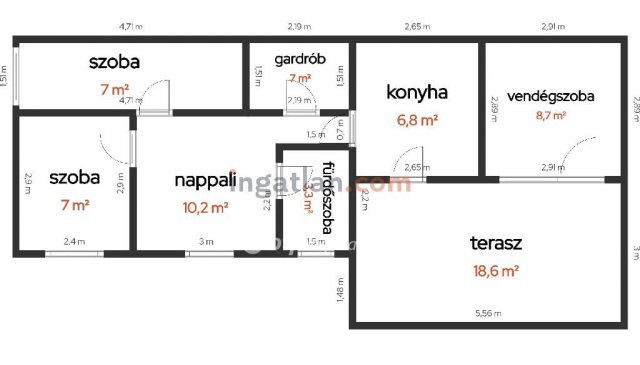 Eladó nyaraló, Tiszakécskén 33.9 M Ft, 2 szobás