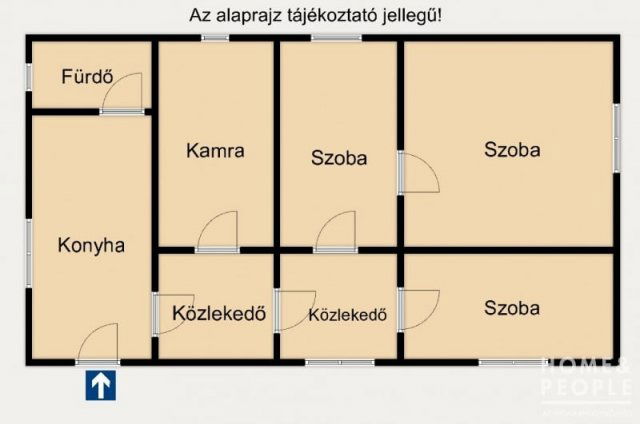 Eladó családi ház, Óföldeákon 4.99 M Ft, 2+1 szobás