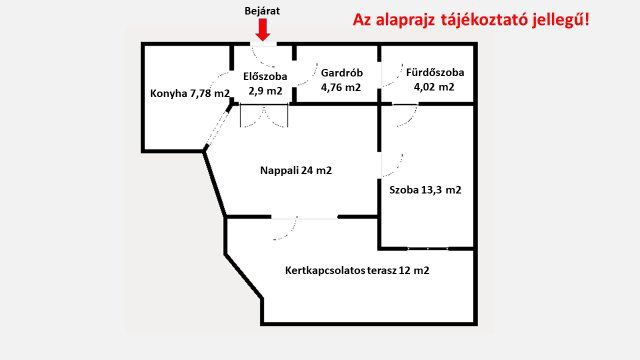 Eladó téglalakás, Budapesten, IX. kerületben 86.4 M Ft, 2 szobás
