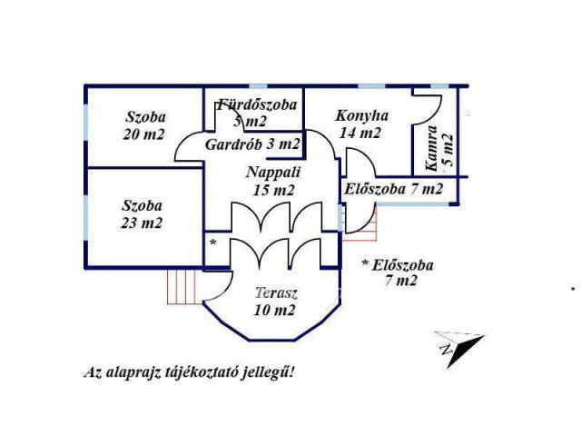 Eladó családi ház, Cegléden 59.9 M Ft, 3 szobás