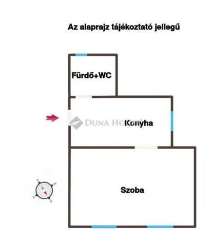 Eladó téglalakás, Budapesten, VIII. kerületben, Delej utcában