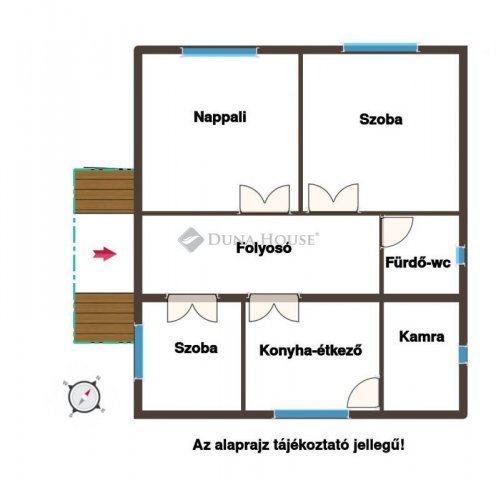 Eladó családi ház, Bükkszéken 32 M Ft, 2+1 szobás