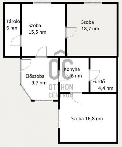 Eladó családi ház, Tápiószőlősön 18 M Ft, 3 szobás