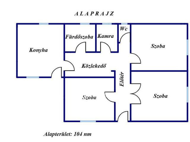 Eladó családi ház, Nyíribronyon 7 M Ft, 3 szobás