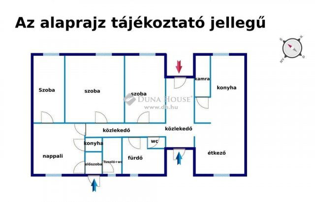 Eladó családi ház, Szegeden 90 M Ft, 4 szobás