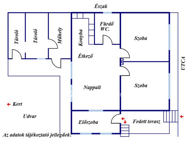 Eladó családi ház, Kaposváron 58.99 M Ft, 3 szobás