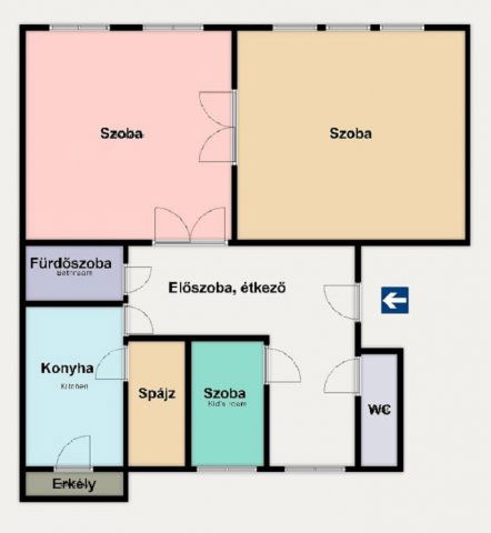 Kiadó téglalakás, albérlet, Kiskunhalason 150 E Ft / hó