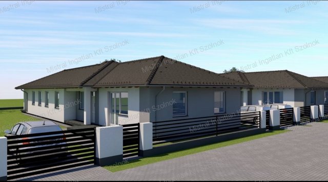 Eladó ikerház, Újszászon 79.99 M Ft, 4 szobás