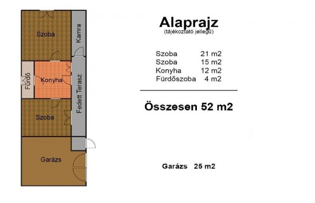 Eladó családi ház, Veszprémvarsányon 19.8 M Ft, 2 szobás