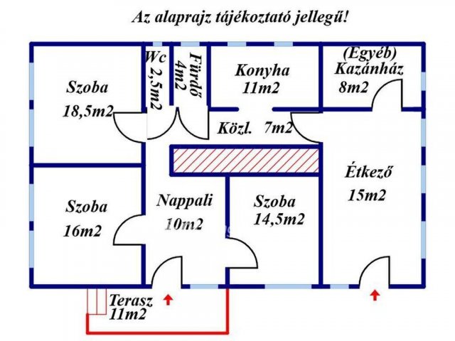Eladó családi ház, Békésen 26.5 M Ft, 3+1 szobás