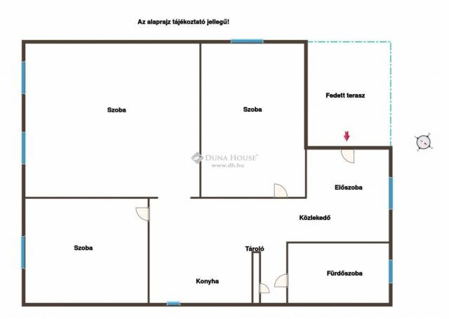 Eladó családi ház, Vecsésen 119 M Ft, 3 szobás