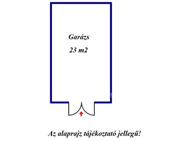 Eladó garázs, Baján 6.5 M Ft / költözzbe.hu