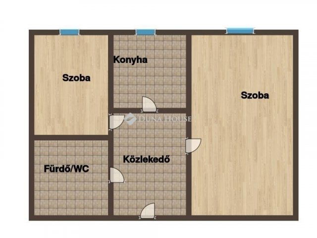 Eladó téglalakás, Pécsett 35.9 M Ft, 2 szobás