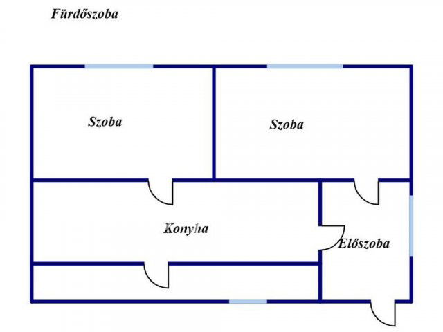 Eladó családi ház, Szentdomonkoson 15.9 M Ft, 2 szobás