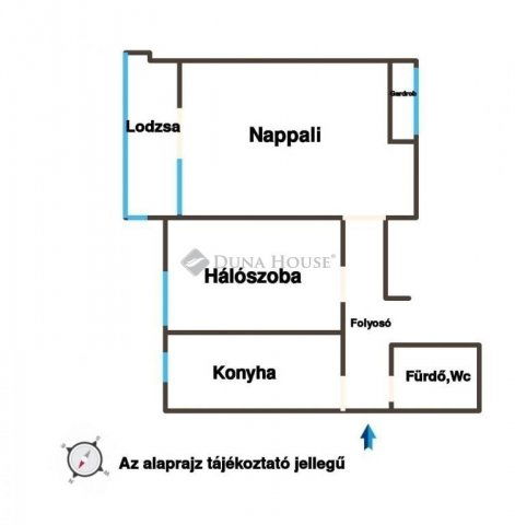 Eladó téglalakás, Budapesten, IX. kerületben 55 M Ft, 2 szobás