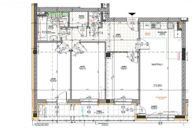 Eladó téglalakás, Budapesten, XIV. kerületben 168 M Ft, 4 szobás
