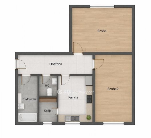 Eladó téglalakás, Budapesten, XIV. kerületben 64 M Ft, 2 szobás