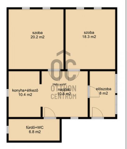 Eladó családi ház, Hahóton 15.7 M Ft, 3 szobás