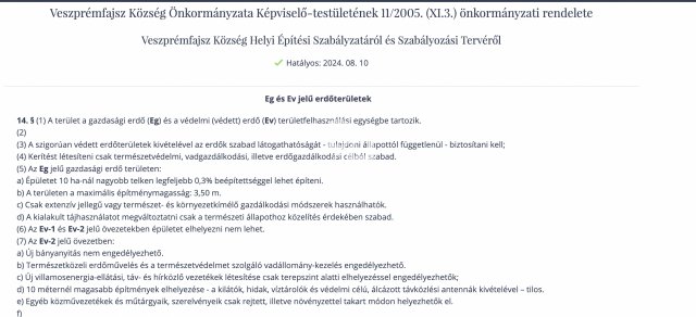 Eladó mezogazdasagi ingatlan, Veszprémfajszon 2.5 M Ft