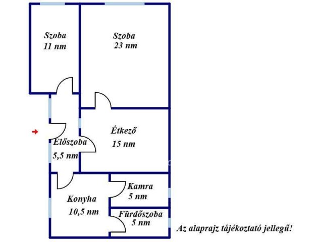 Eladó családi ház, Békésen 24.9 M Ft, 1+1 szobás