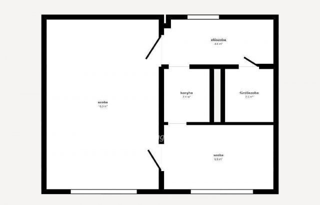 Eladó panellakás, Miskolcon 24.4 M Ft, 1+1 szobás
