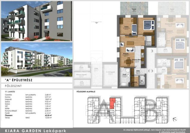 Eladó téglalakás, Szombathelyen 64.9 M Ft, 3 szobás