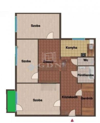 Eladó panellakás, Budapesten, IV. kerületben 76.9 M Ft