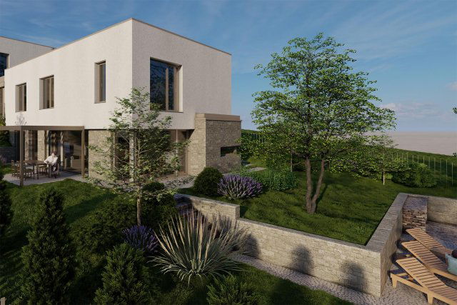 Eladó ikerház, Budaörsön 520 M Ft, 5 szobás