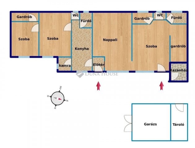 Eladó családi ház, Kecskeméten 76 M Ft, 4 szobás