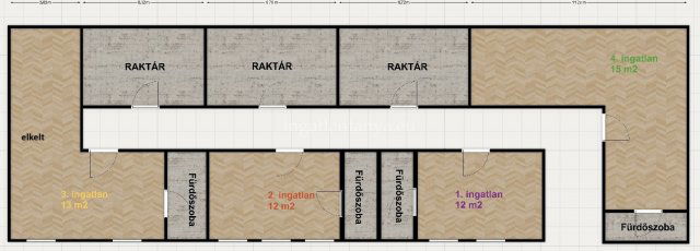 Eladó téglalakás, Budapesten, VIII. kerületben 12.5 M Ft
