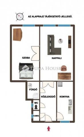 Eladó téglalakás, Budapesten, VIII. kerületben 73.9 M Ft